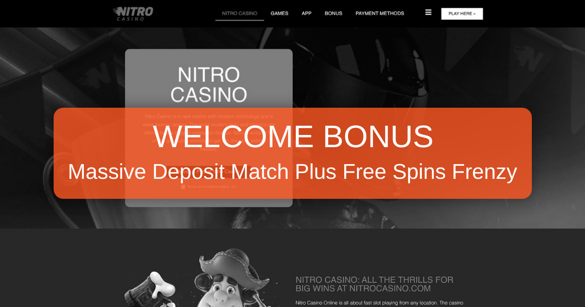 Nitro Casino UK | Top Slots & Instant Withdrawals - Play Now