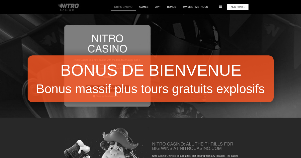 Nitro Casino France | Machines à Sous et Retraits Rapides