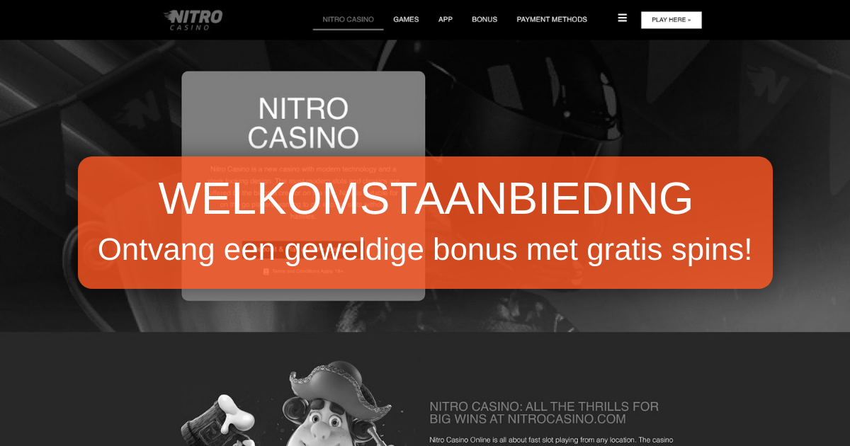 Nitro Casino Nederland - Top Slots & Snelle Uitbetalingen