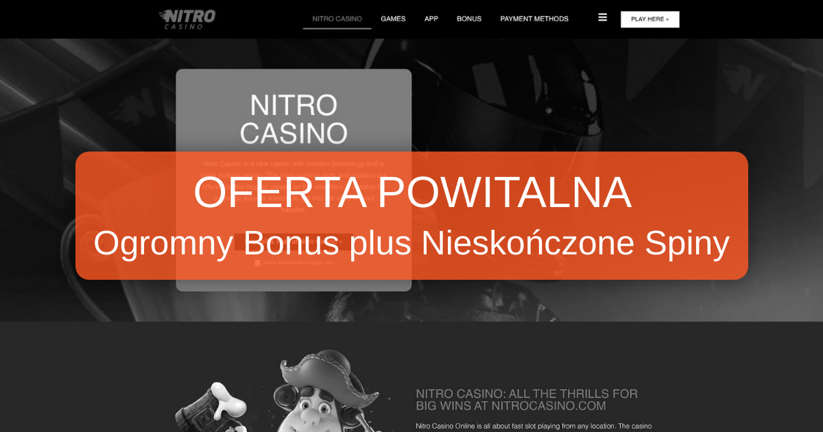 Nitro Casino Polska | Najlepsze sloty i błyskawiczne wypłaty